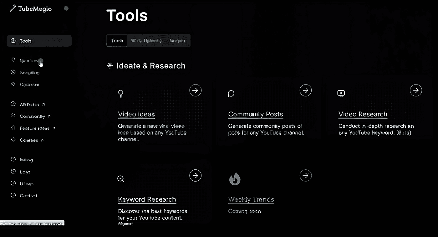 TubeMagic Warp Upload Optimizer — generates titles, descriptions, timestamps and tags from YouTube video URL